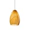 Besa Lighting Pera 6 Cord Pendant, Honey, Satin Nickel Finish, 1x50W Halogen 1XT-1713HN-SN - alternate 1